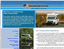 Tablet Screenshot of ccptransit.org